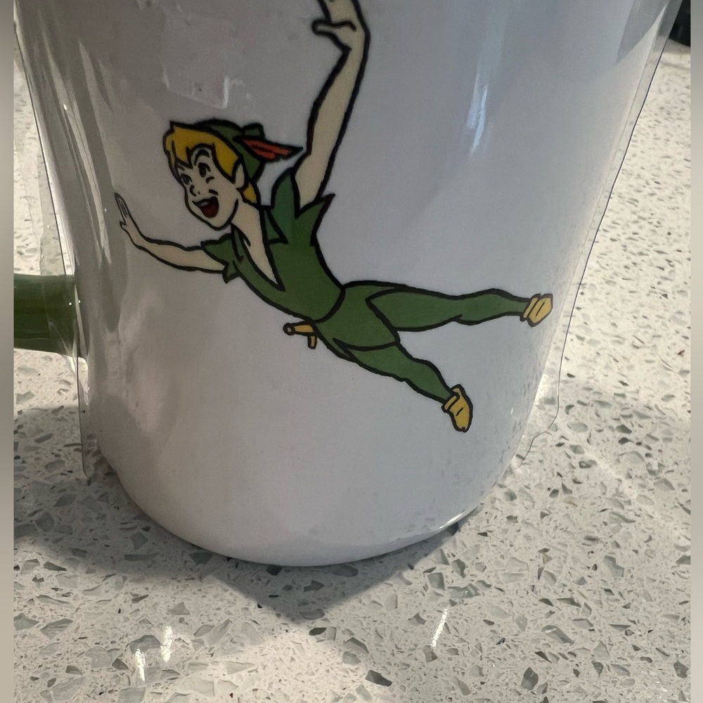 Rae Dunn Peter Pan Mug with topper New with tags - Picture 2 of 3